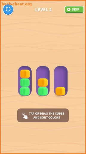 Sort Cubes screenshot