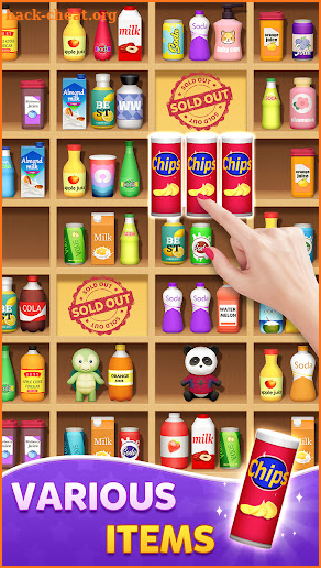 Sort Match:3D Goods Master screenshot