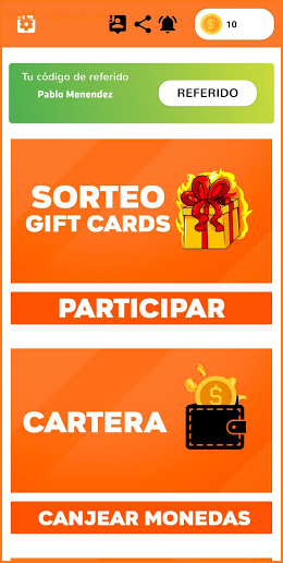 Sortea2 - Tarjetas Regalo screenshot