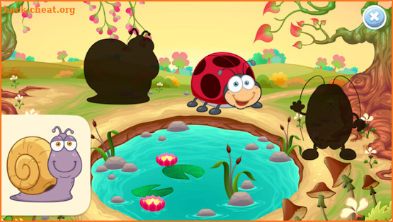 Sorter: find animal shadows - kid & toddler puzzle screenshot