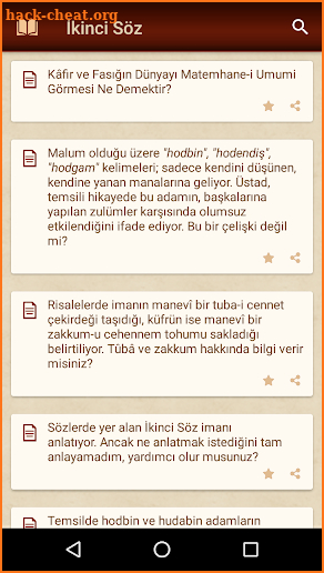 Sorularla Risale(İnternetsiz) screenshot