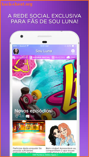 Sou Luna Amino em Português screenshot