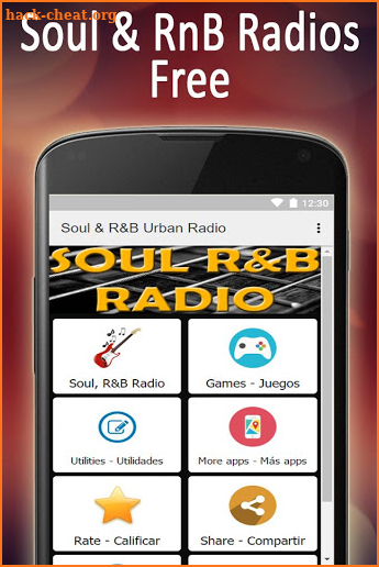 Soul R&B Urban Radio Stations screenshot