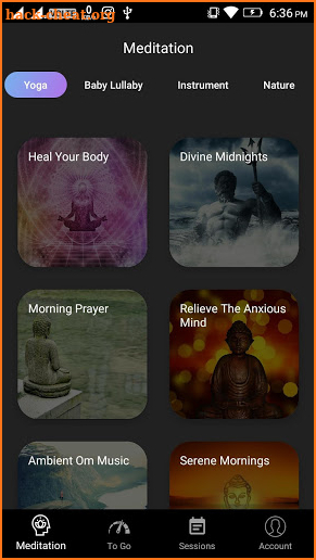 Soul -  Relax & Sleep Guided Meditation App screenshot