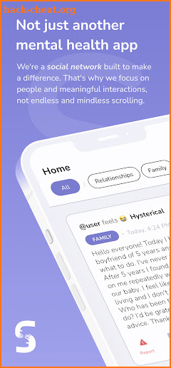 Soulout: Mental Health Network screenshot