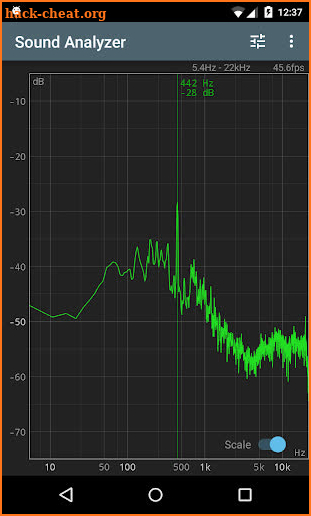 Sound Analyzer screenshot