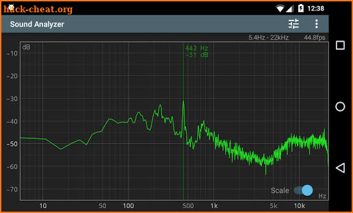 Sound Analyzer screenshot