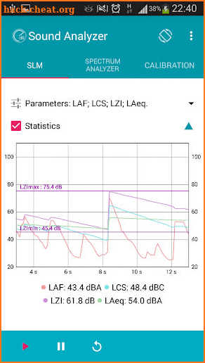 Sound Analyzer App screenshot