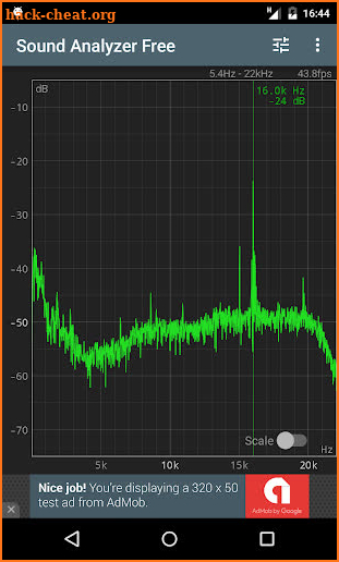 Sound Analyzer Free screenshot