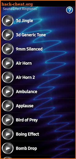 Sound Effects Ringtones screenshot