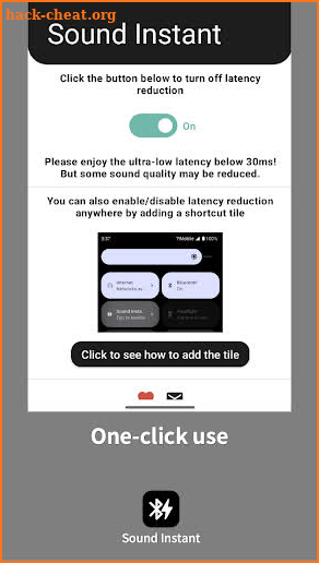 Sound Instant - Reduce Latency screenshot