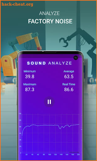 Sound Level Analyzer screenshot