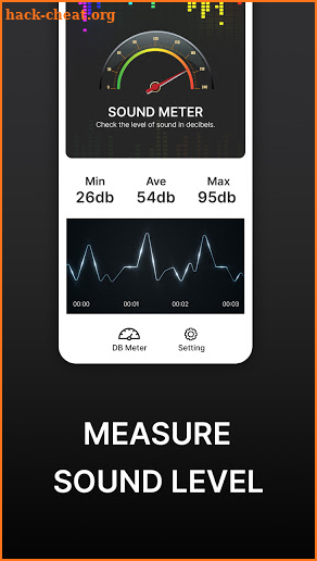 Sound Level Meter Pro - Decibel & Noise meter screenshot