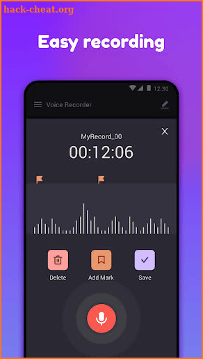 Sound Memo Voice Recorder screenshot