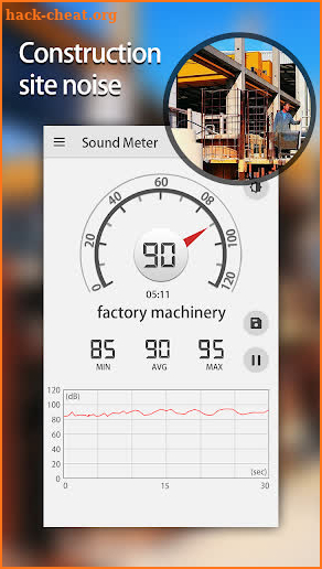 Sound Meter & Noise Detector screenshot