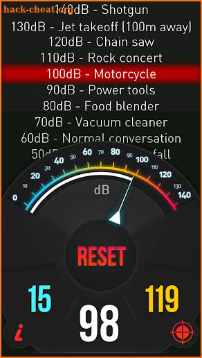 Sound Meter HQ PRO screenshot