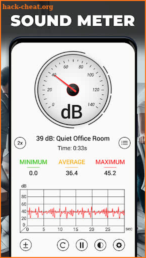 Sound Meter: Noise, Frequency, Decibel Meter screenshot