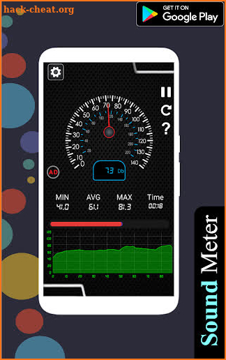 Sound Meter - Sound pressure level meter screenshot