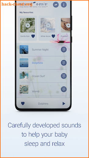 Sound Oasis Baby Sleep Pro screenshot