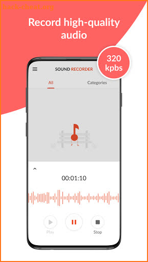 Sound Recorder Plus - Record Voice, Audio & Music screenshot