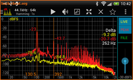 Sound Spectrum Pro screenshot