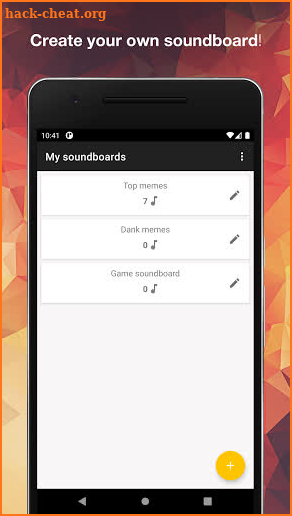 Soundboard Creator - Create your own soundboard screenshot