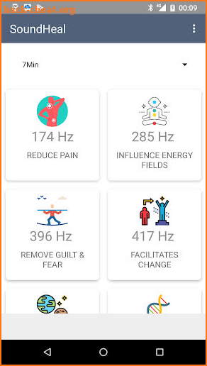 SoundHeal - Healing Frequencies  For Mind & Body screenshot