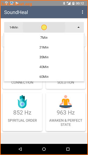 SoundHeal - Healing Frequencies  For Mind & Body screenshot