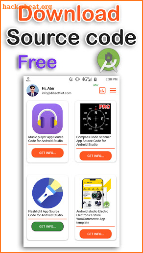 Source Code : Download Android App Source Code screenshot