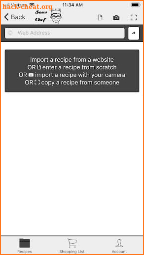 Sous Chef Recipes screenshot