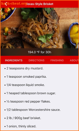 Sous Vide screenshot