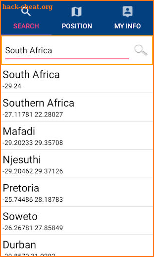 South Africa Gps Map Navigator screenshot