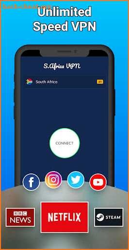 South Africa VPN - Free VPN Proxy screenshot