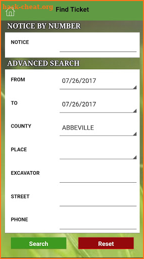 South Carolina 811 screenshot