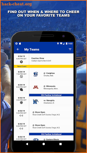 South Dakota State Jackrabbits screenshot