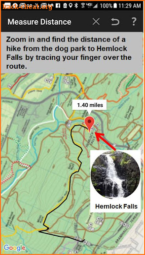 South Mountain Reservation Map screenshot