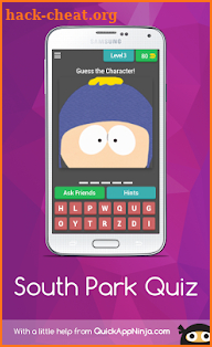 South Park Quiz 2018 screenshot