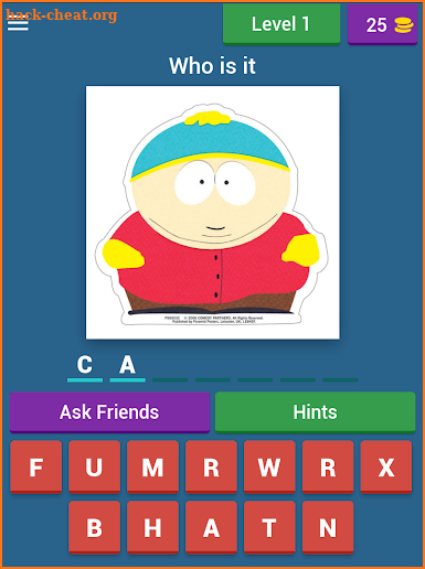 South parks QUIZ screenshot