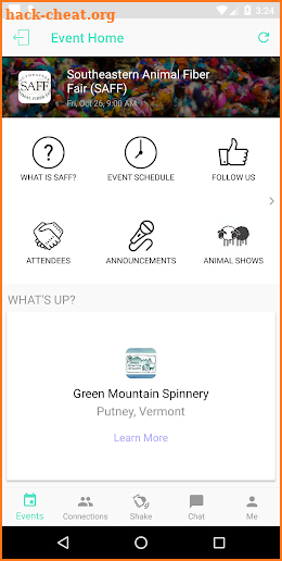 Southeastern Animal Fiber Fair screenshot