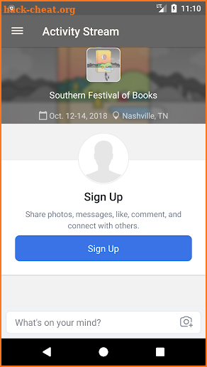 Southern Festival of Books screenshot