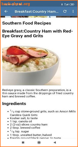 Southern Food Recipes screenshot