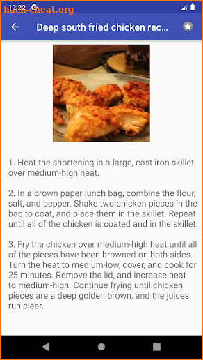 Southern recipes for free app offline with photo screenshot