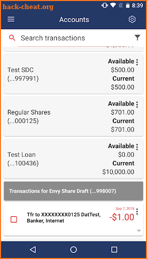 Southwest Heritage CU Mobile screenshot