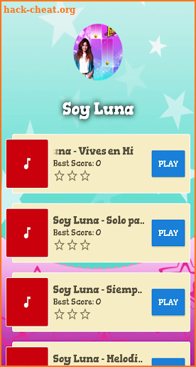 Soy Luna Piano Game Tile screenshot