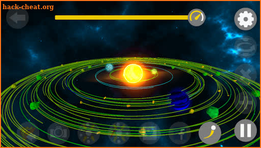 Space & Gravity Simulator Pro: 3D Galaxy Orbits 2 screenshot