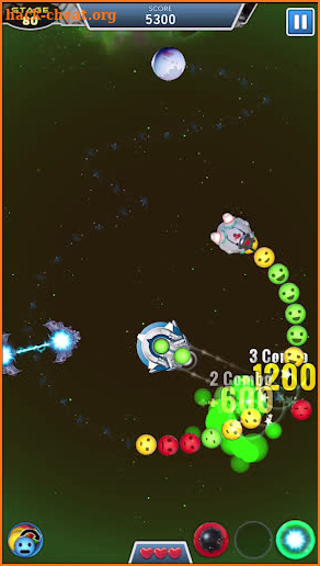 Space Block Buster: Marble Battle screenshot