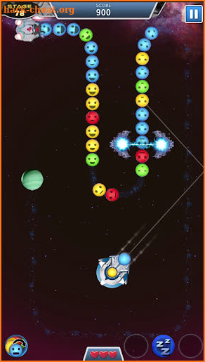 Space Block Buster: Marble Battle screenshot