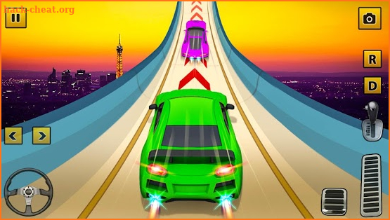 Space Car Stunt Drive screenshot