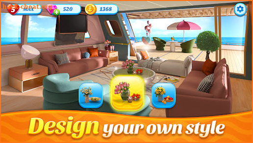 Space Decor : Luxury Yacht screenshot