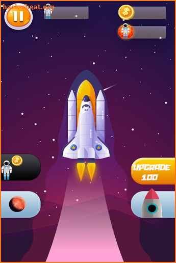 Space Frontier Flying Rocket 3D screenshot